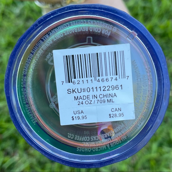 Starbucks Rainbow Domed Tumbler- NWT - Picture 5 of 9